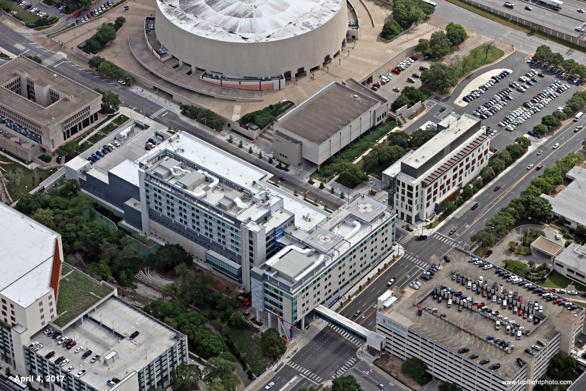 Dell Medical Aerial View